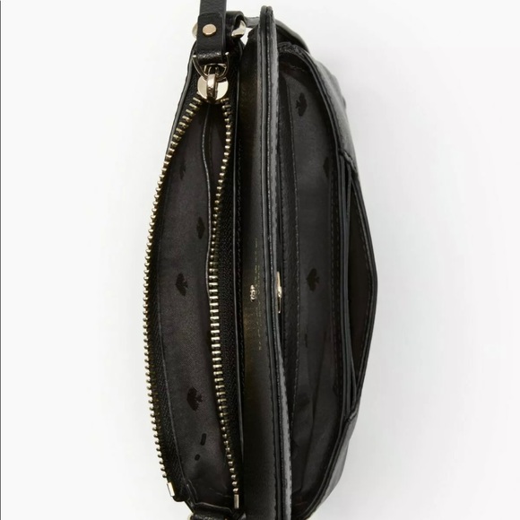 kate spade Bags Kate Spade Karlee Flap Crossbody Black Leather Greene St Poshmark